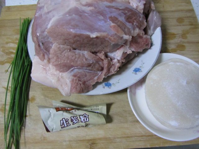 猪肉馅儿水饺步骤1