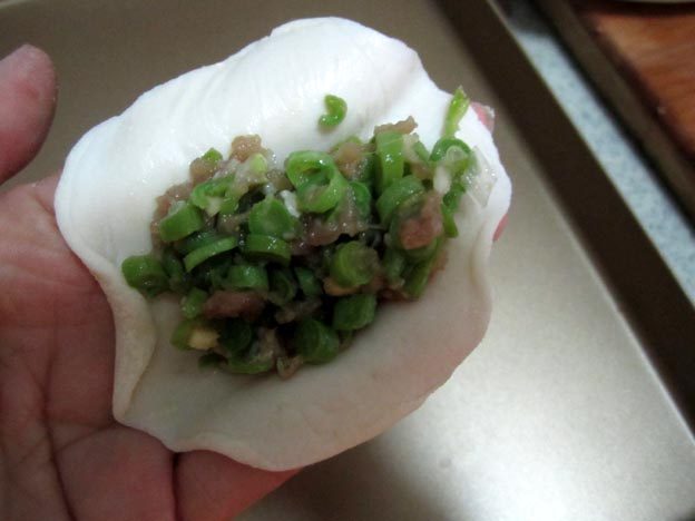 长豆角肉沫饺子步骤7