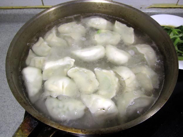 长豆角肉沫饺子步骤10