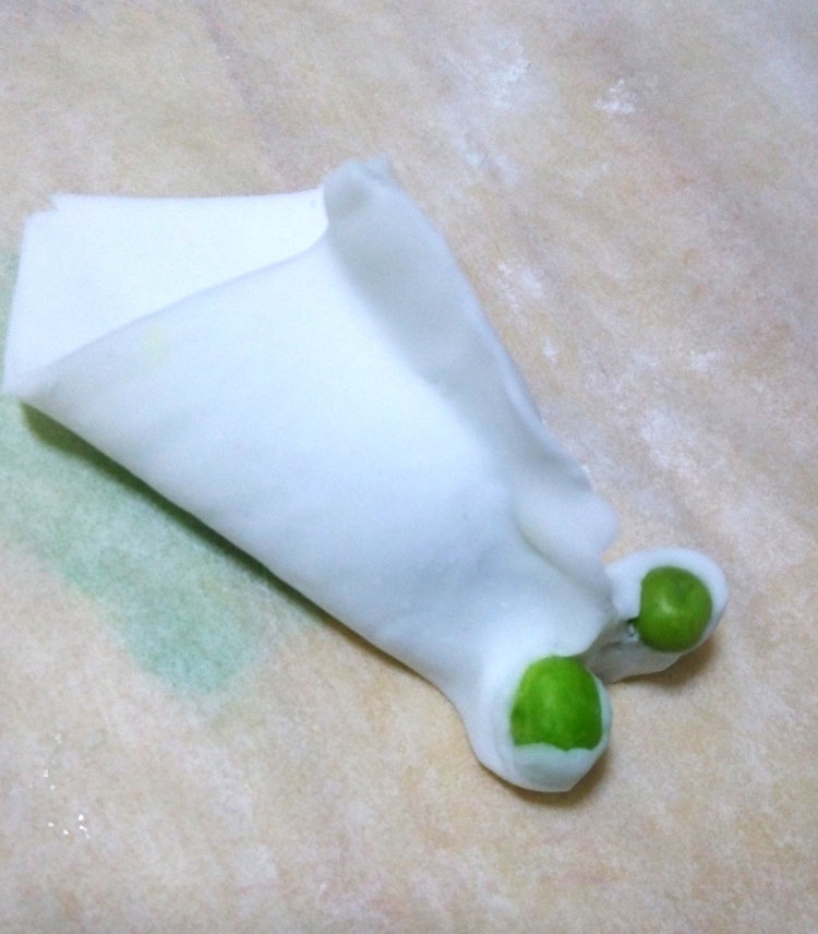 三鲜水晶金鱼蒸饺步骤7
