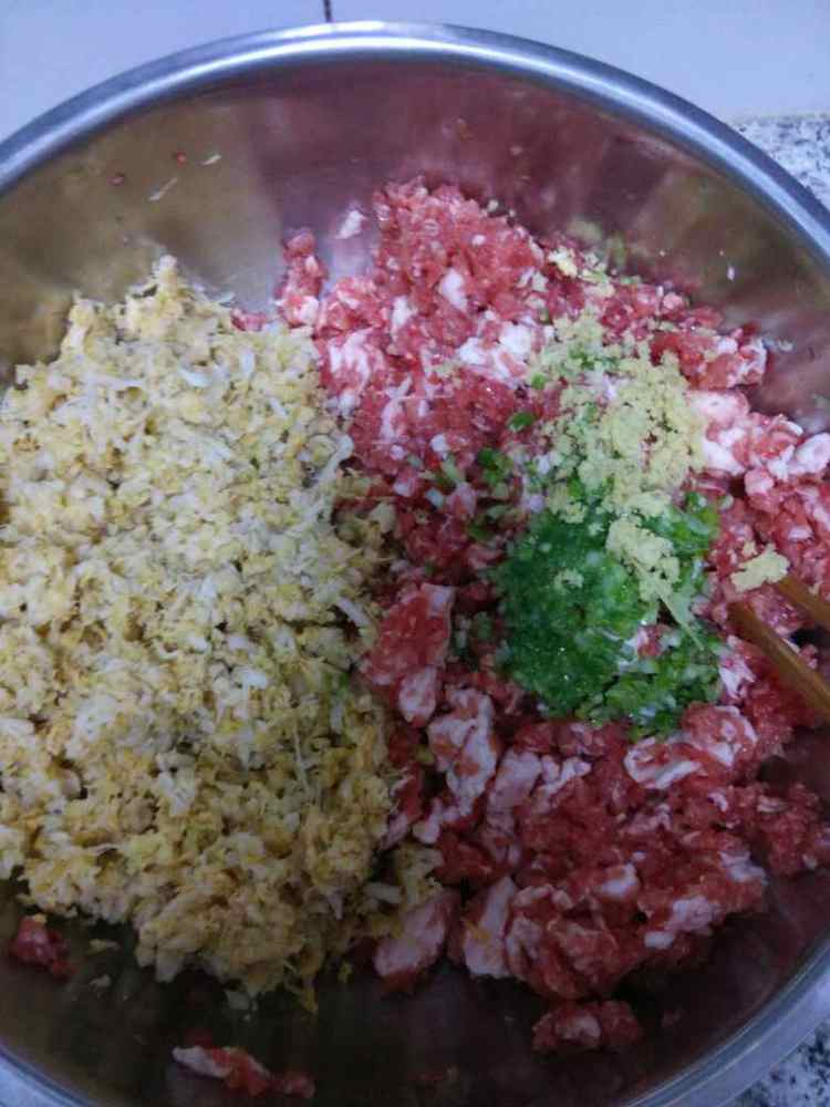 酸菜水饺步骤4
