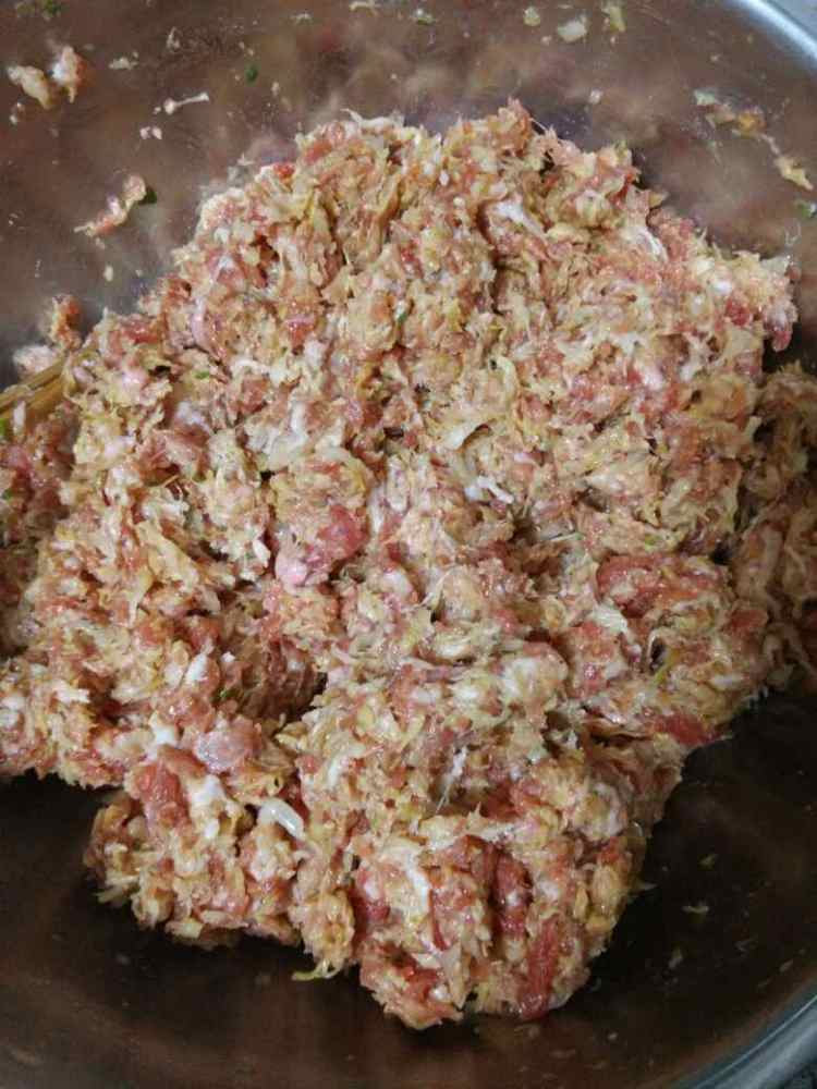 酸菜水饺步骤6
