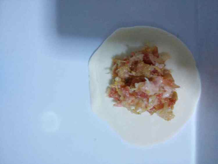 酸菜水饺步骤9