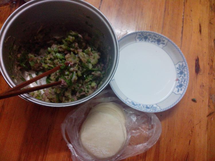 芹菜蒸饺步骤10