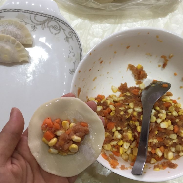 玉米饺子步骤4