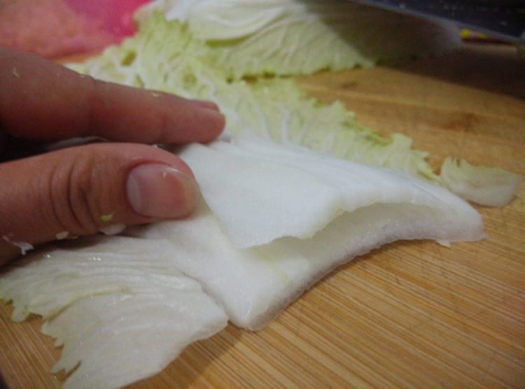 白菜肉饺步骤3
