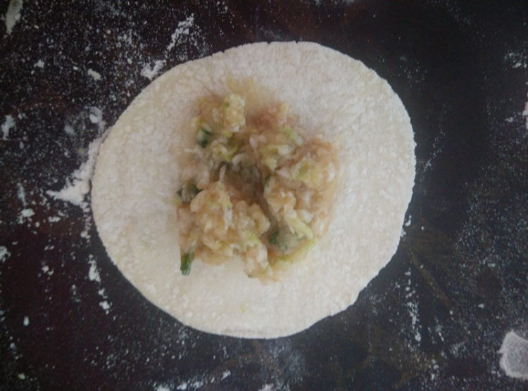 白菜肉饺步骤17
