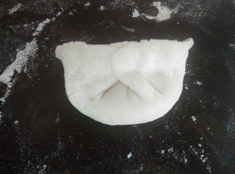 白菜肉饺步骤18