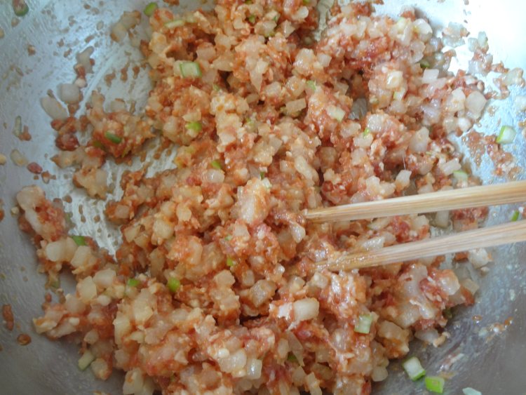 猪肉冬瓜饺子步骤6