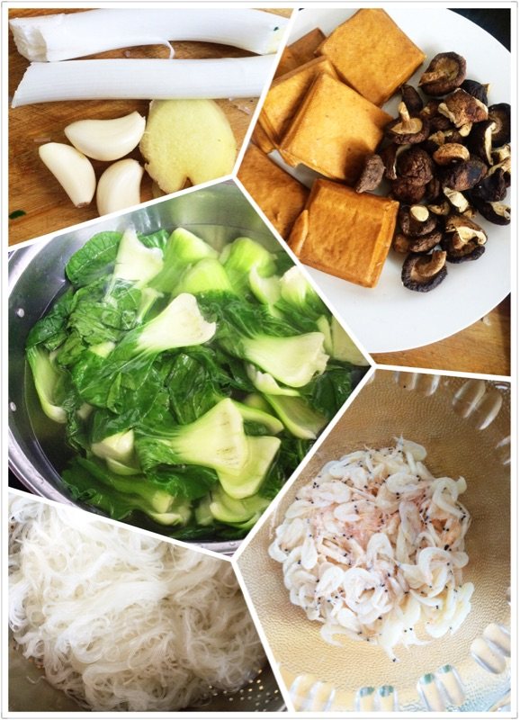 蒸粗粮素饺步骤1