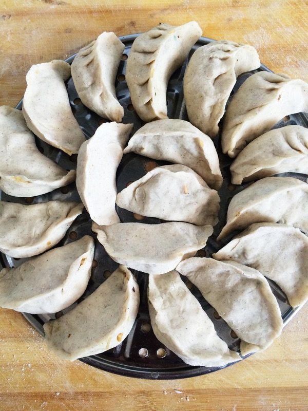 蒸粗粮素饺步骤15
