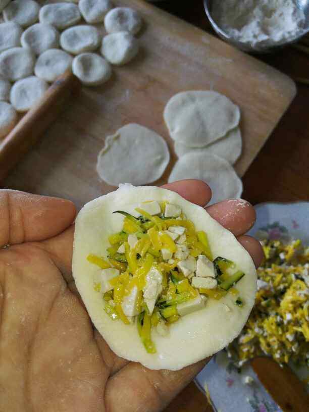 南瓜豆腐水饺步骤5