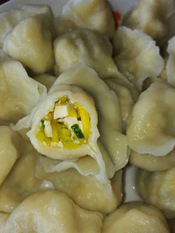 南瓜豆腐水饺步骤8