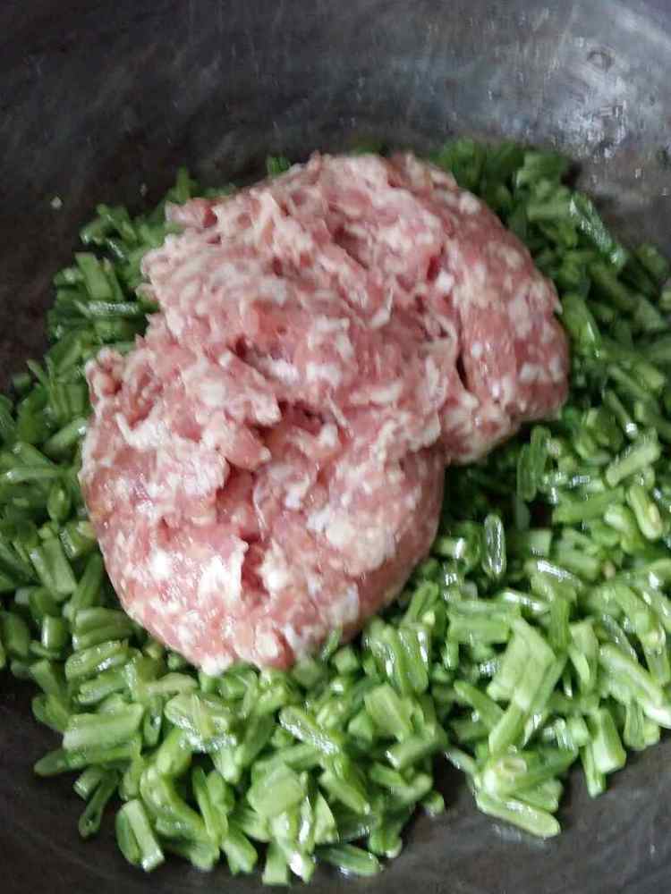 四季豆鲜肉饺步骤6