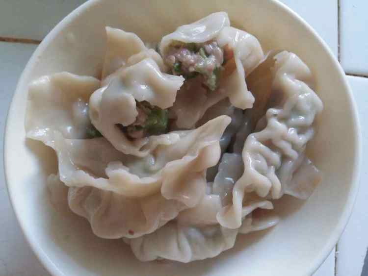 四季豆鲜肉饺步骤12