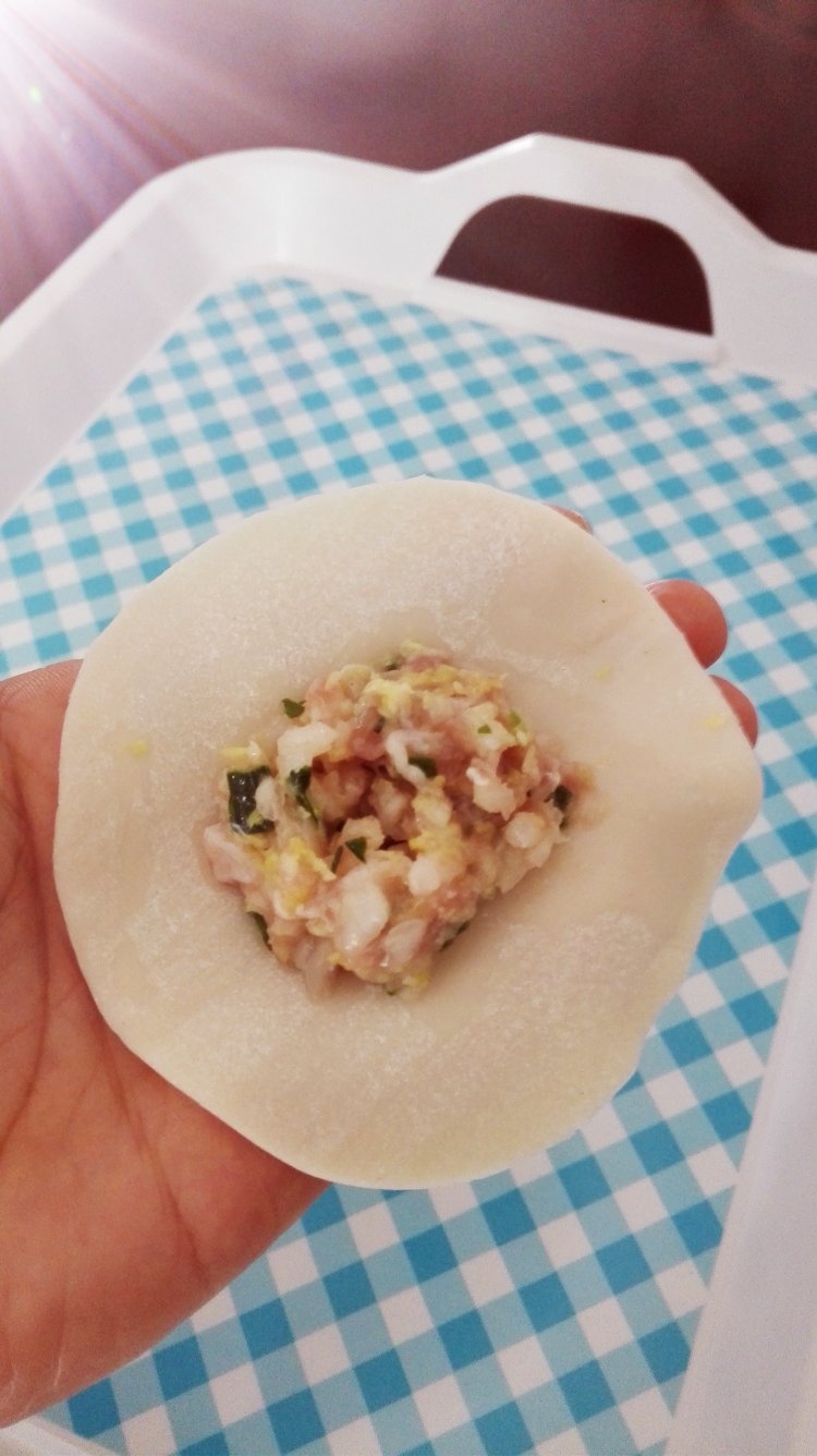 白菜猪肉馅饺子步骤7