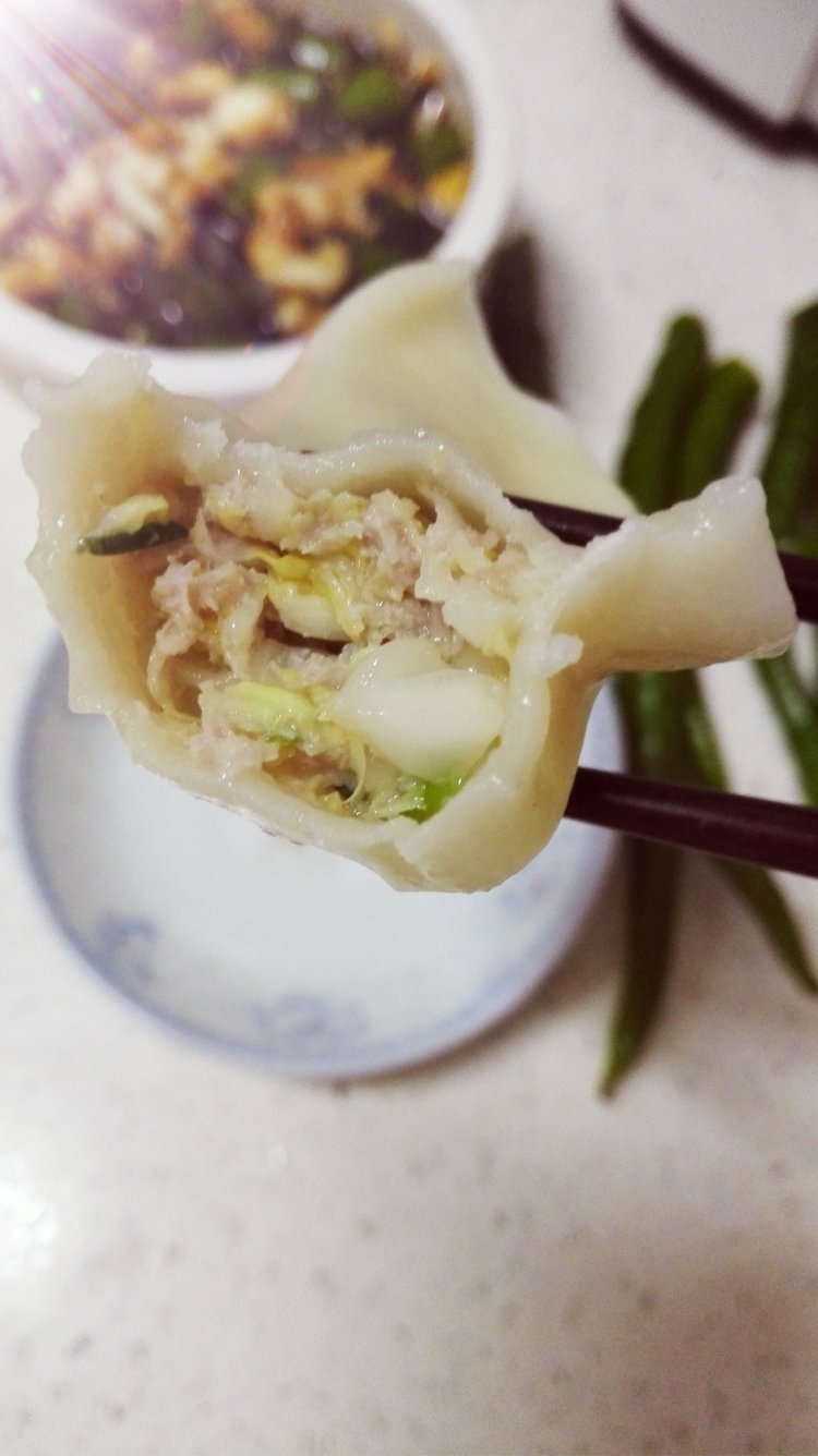 白菜猪肉馅饺子步骤10