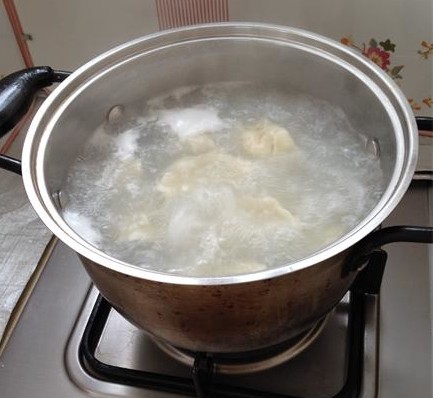 杏鲍菇鲜肉虾仁水饺步骤15