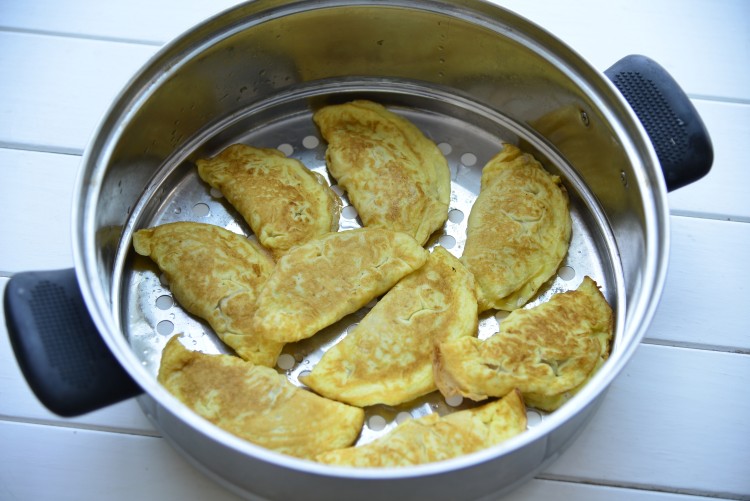 鲜肉蛋饺步骤10