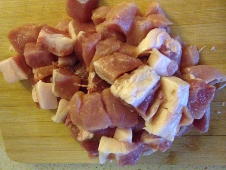 青椒肉饺子步骤2