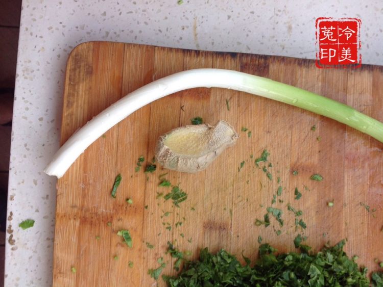 羊肉香菜馅饺子步骤4