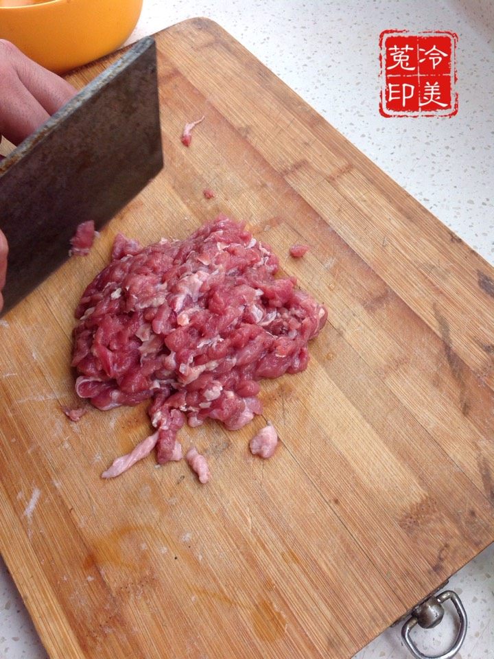 羊肉香菜馅饺子步骤2