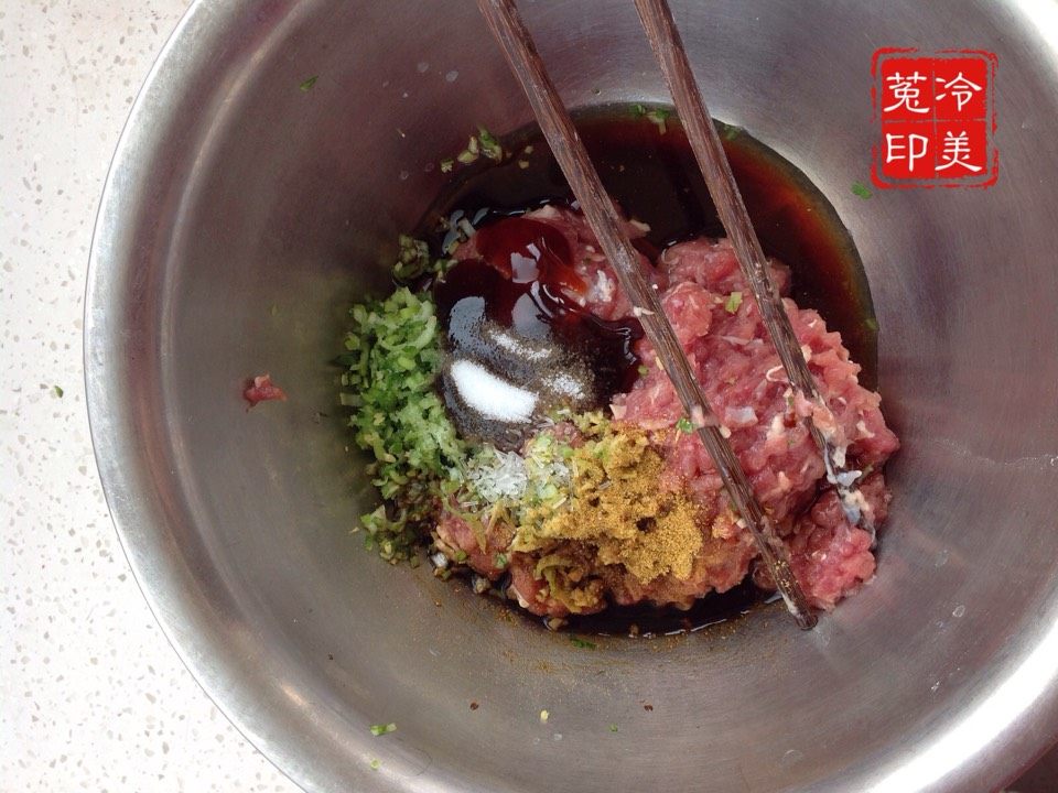 羊肉香菜馅饺子步骤5