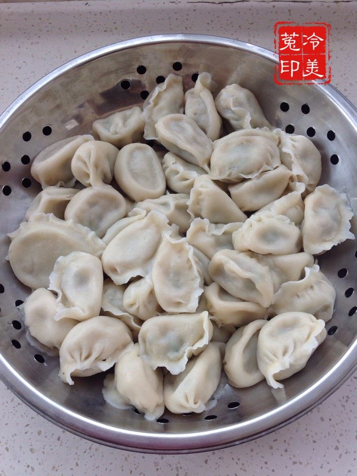 羊肉香菜馅饺子步骤12
