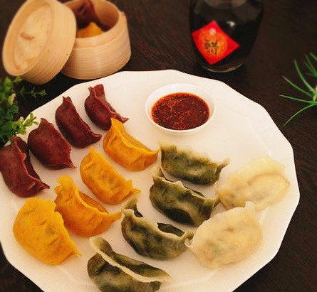 入伏多彩饺子步骤10