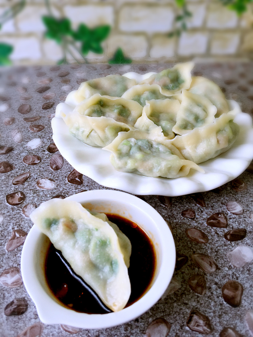 海肠韭菜馅饺子步骤9