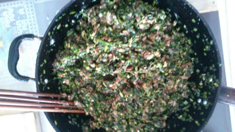 蔬菜绿皮猪肉韭菜馅饺步骤9