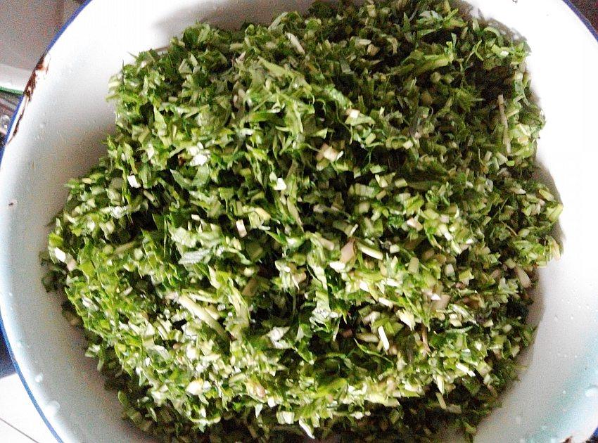 婆婆丁馅水饺步骤3