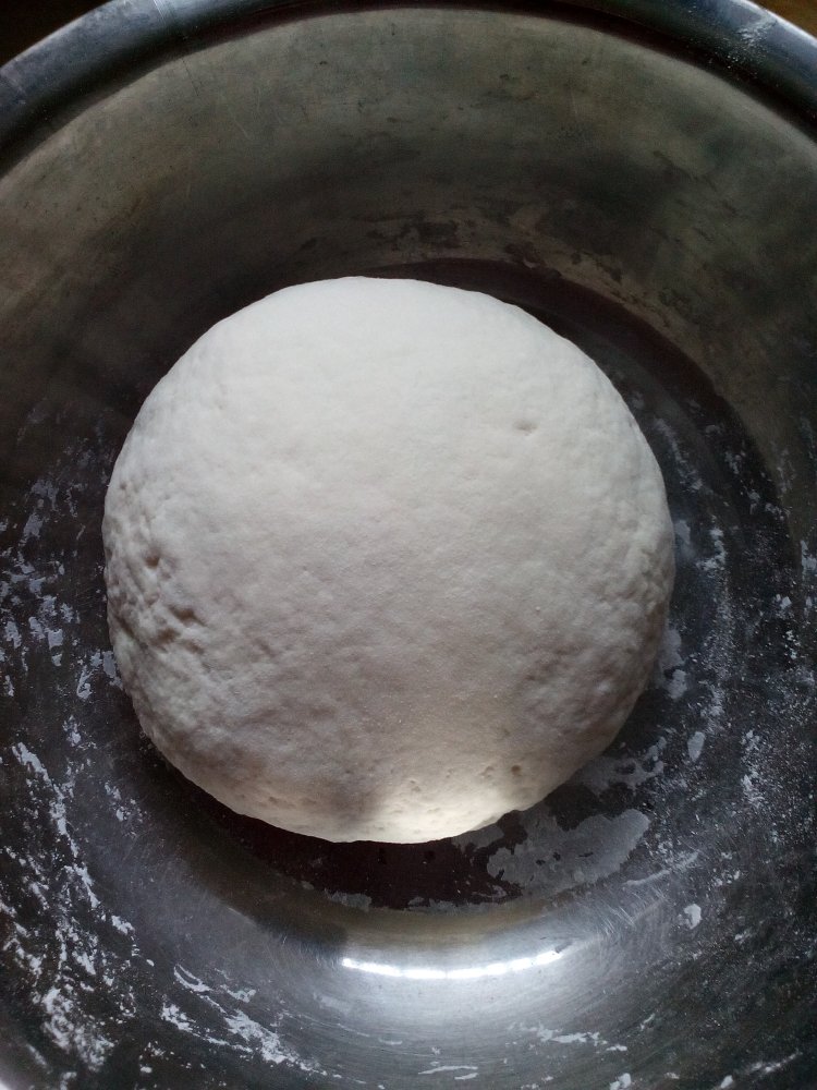 麦蒿饺子步骤2
