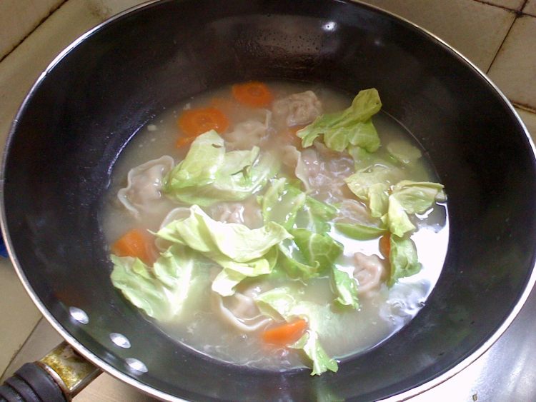 元宝汤水饺步骤9