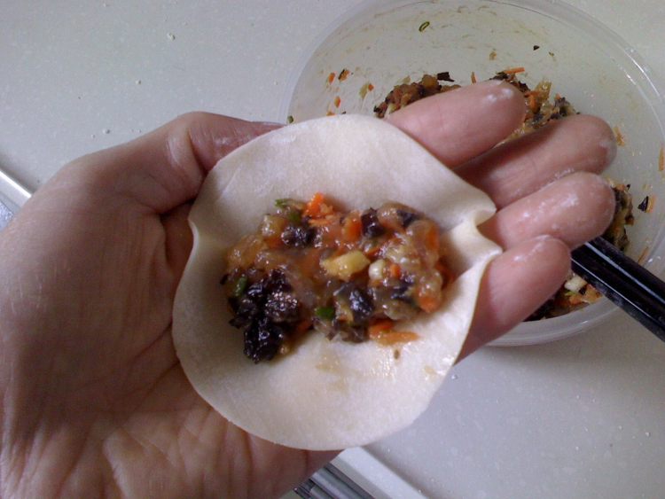 鱼肉馅饺子步骤7