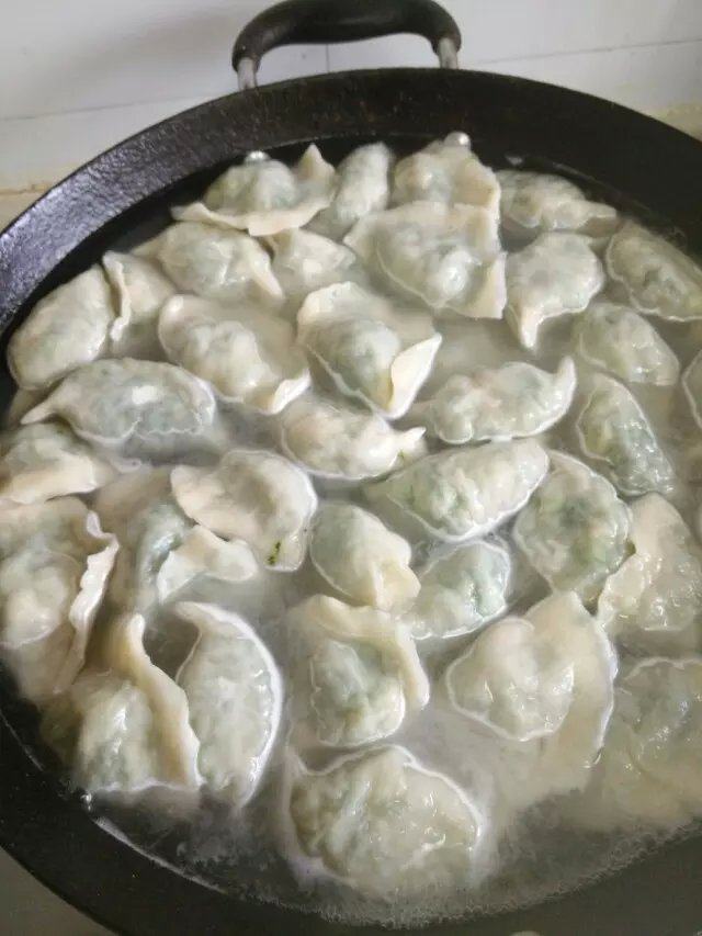 山苜楂虾仁饺子步骤21