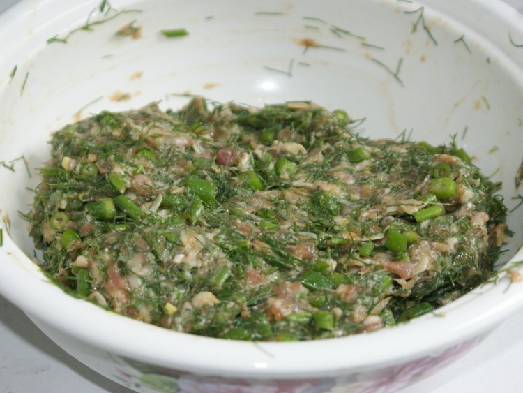 茴香虾皮猪肉饺子步骤5