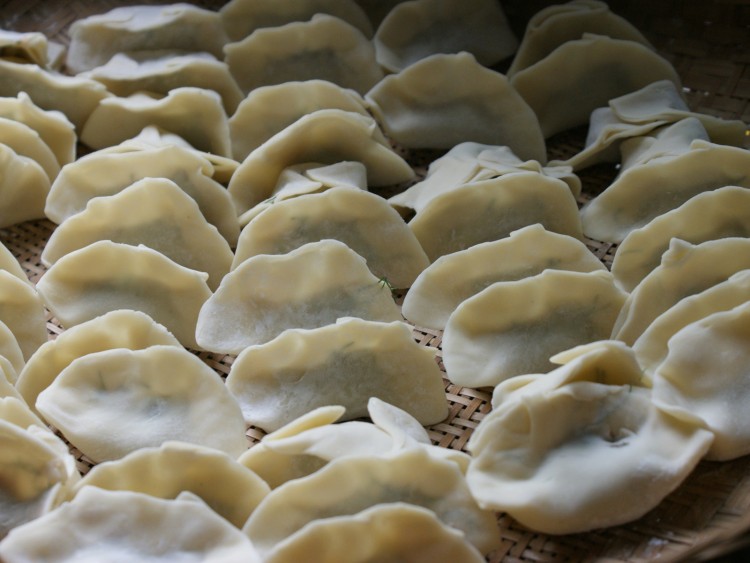 茴香虾皮猪肉饺子步骤6