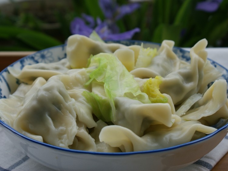茴香虾皮猪肉饺子步骤7