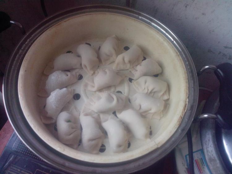 瘦肉杏鲍菇蒸饺子步骤11