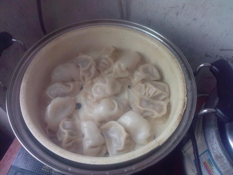 瘦肉杏鲍菇蒸饺子步骤13