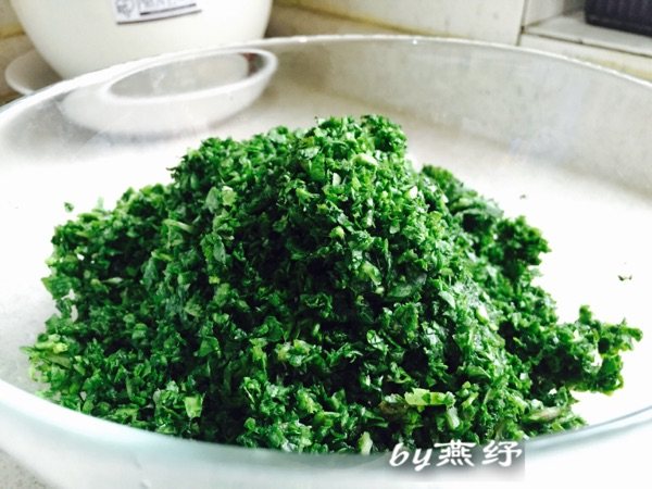 荠菜饺步骤2
