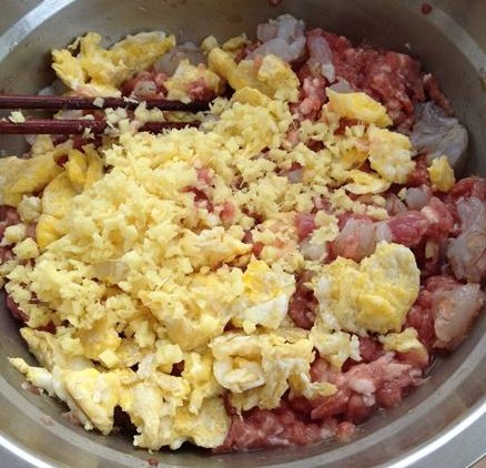 韭菜猪肉馅水饺步骤3