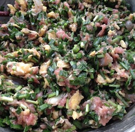 韭菜猪肉馅水饺步骤7