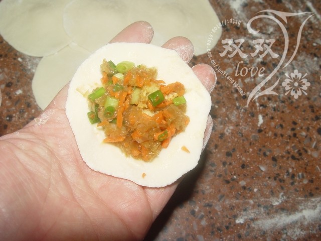 海茸金银饺步骤15