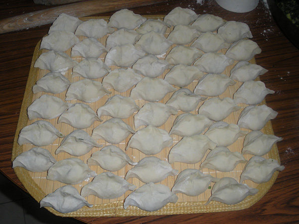 韭菜粉丝鸡蛋素水饺步骤19