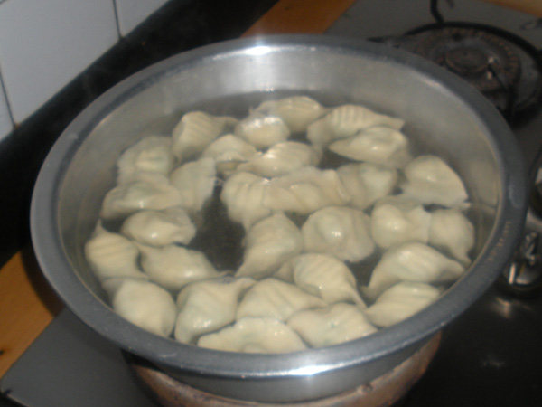 韭菜粉丝鸡蛋素水饺步骤20