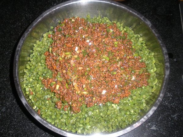 黄酱豇豆猪肉水饺步骤18