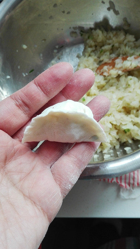 土豆素馅饺子步骤9