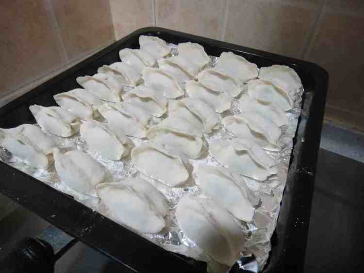 韭菜三鲜水饺步骤11